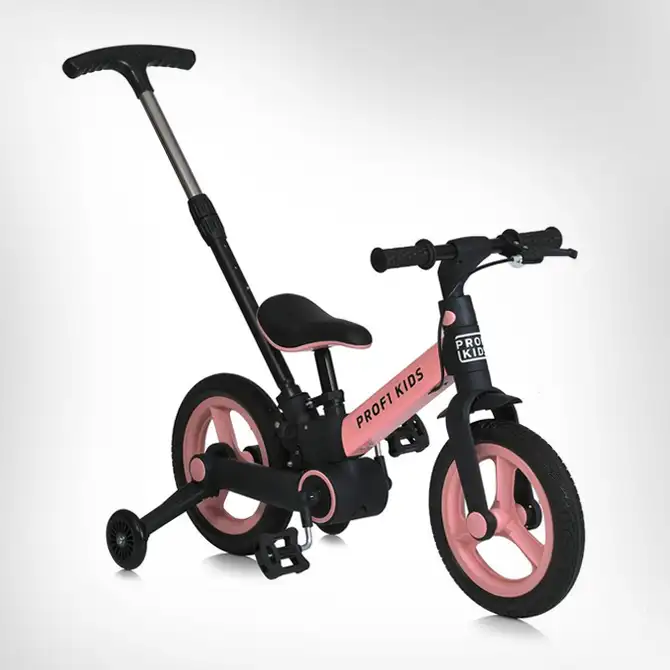 Дитячий двоколісний велосипед-біговел (транформер) 12'' PROFI KIDS MB 1021-3