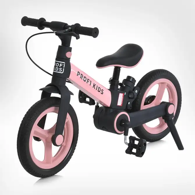 Дитячий двоколісний велосипед-біговел (транформер) 12'' PROFI KIDS MB 1021-3