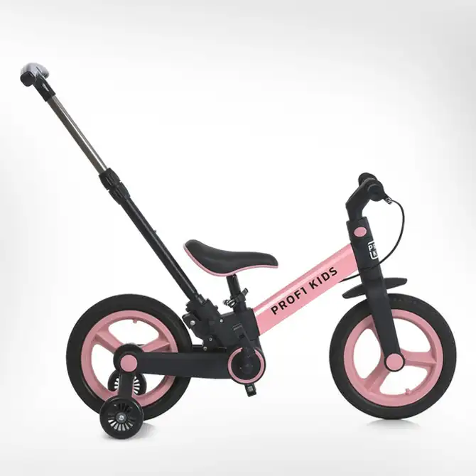 Дитячий двоколісний велосипед-біговел (транформер) 12'' PROFI KIDS MB 1021-3